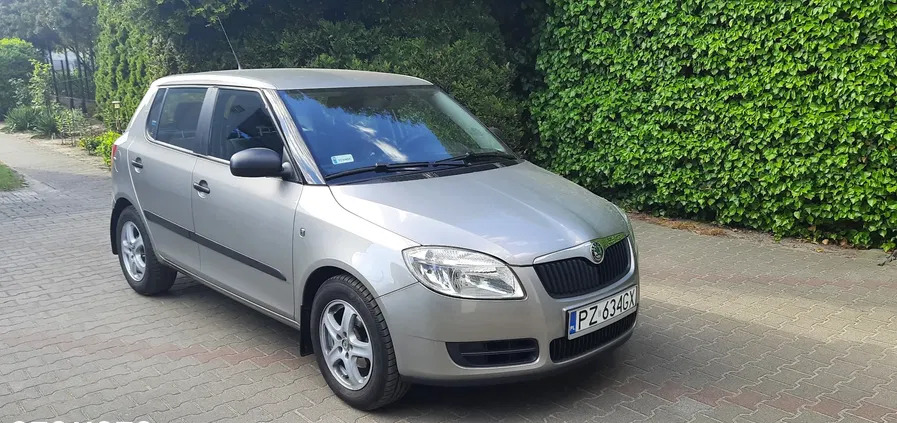 skoda Skoda Fabia cena 20000 przebieg: 75836, rok produkcji 2009 z Mosina